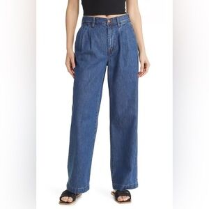 Madewell Baggy Straight Jeans